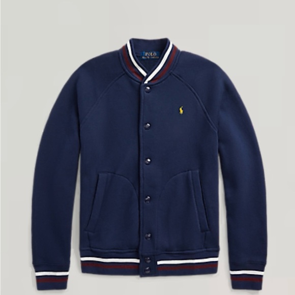 Polo by Ralph Lauren big boy  Navy Jacket size 14-16 - Picture 1 of 4